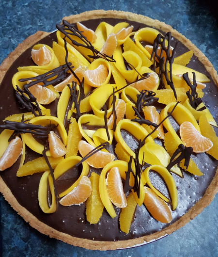 Gateau chocolat-passion