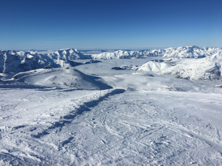 mer de nuages en montagne